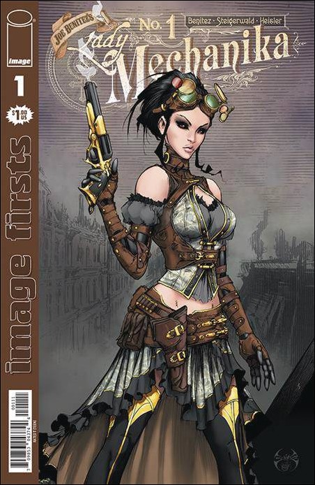 Lady Mechanika issue 1-K Image Firsts Cover