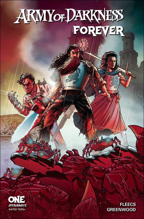 Army of Darkness Forever issue 1-C Tony Fleecs Cover