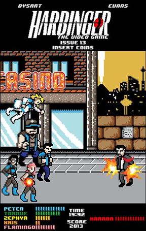 Harbinger (2012) issue 13-C Matthew Waite 8-Bit Cover