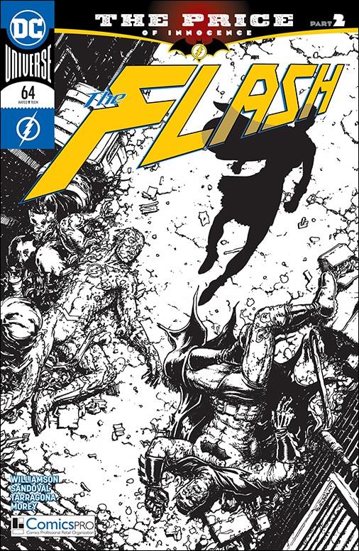 Flash (2016) issue 64-D Chris Burnham ComicsPRO Cover