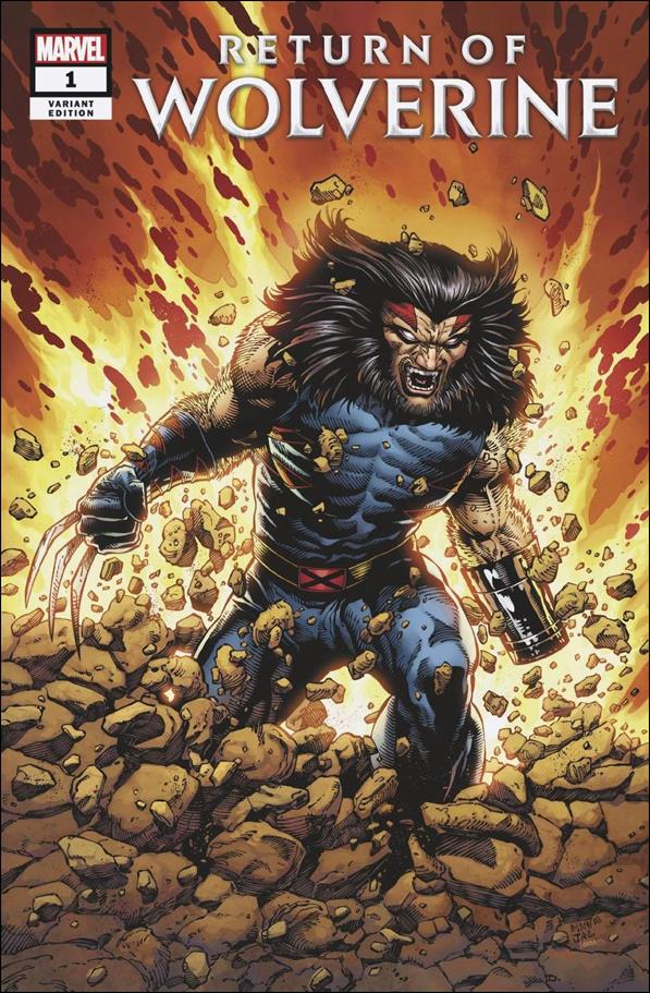 Return of Wolverine issue 1-D Steve McNiven "Age of Apocalypse Costume" Cover