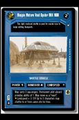 Star Wars: A New Hope Limited (Base Set) card 75 Bespin Motors Void Spider THX 1138