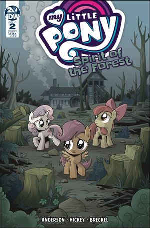 My Little Pony: Spirit of the Forest issue 2 Brenda Hickey Cover