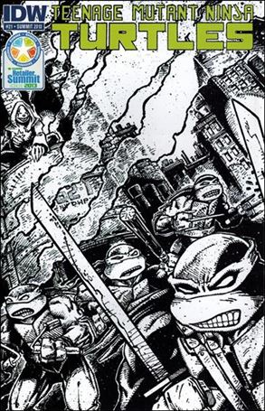 Teenage Mutant Ninja Turtles (2011) issue 21-E Kevin Eastman Diamond Retailer Summit B&W Cover