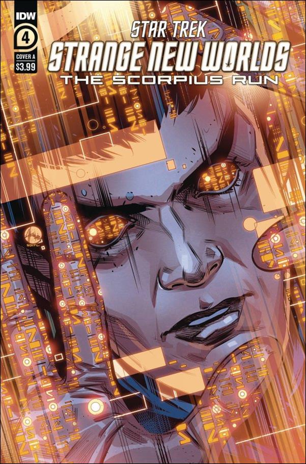 Star Trek: Strange New Worlds - The Scorpius Run issue 4 Angel Hernandez Cover