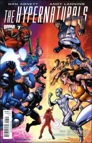 Hypernaturals issue 7 Tom Derenick Cover