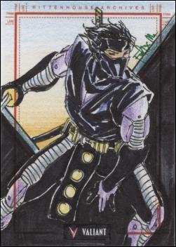 2013 Valiant Comics Preview Trading Card Set (Sketch Card Subset) card FM-01