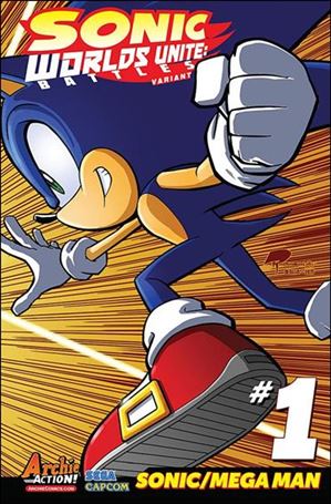 Sonic: Worlds Unite Battles  issue 1-B Roger Robinson Wraparound Cover