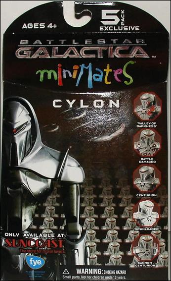 Battlestar Galactica Minimates (Box Sets) figure 1 Cylon 5-Pack (f.y.e. Exclusive)