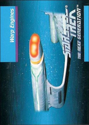 Star Trek: The Next Generation - Inaugural Edition (Base Set) card 49 Warp Engines