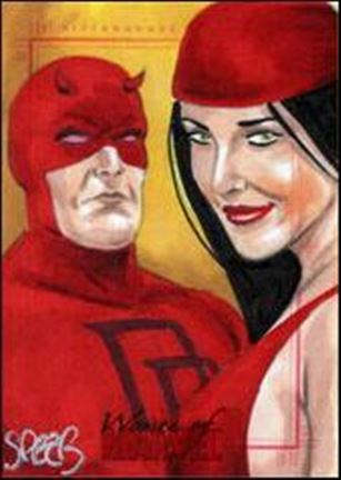 Women of Marvel (SketchaFEX Subset) card MS Mark Spears 1/356