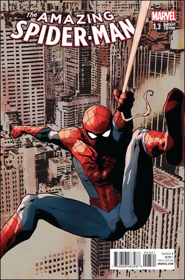 Amazing Spider-Man (2015) issue 1.3-B Leinil Francis Yu 1:25 Cover