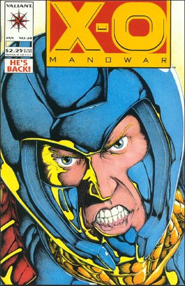 X-O Manowar (1992) 24-A by Valiant