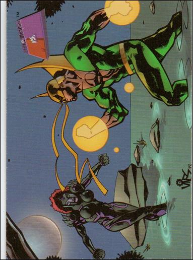 Marvel vs WildStorm (Base Set) card 26 Taboo vs Iron Fist
