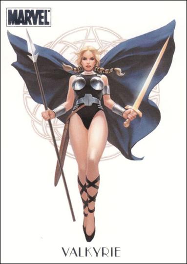 Marvel Dangerous Divas (Women of Marvel Subset) card W10 Valkyrie