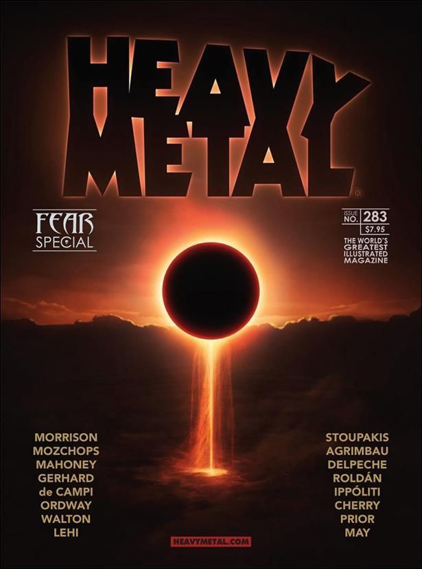 Heavy Metal issue 283-C Justin Cherry Cover
