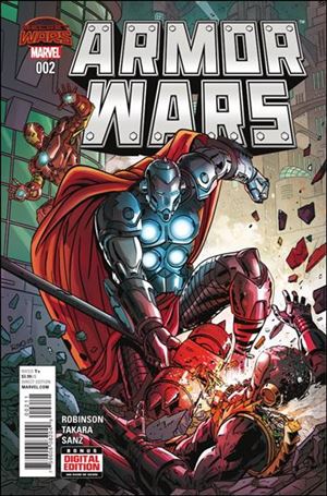 Armor Wars issue 2 Paul Rivoche Cover