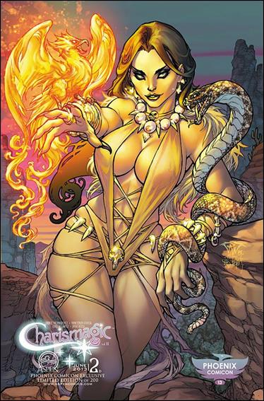 Charismagic (2013) issue 2-D Paolo Pantalena Phoenix Comicon Cover 1/200