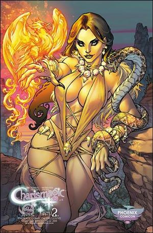 Charismagic (2013) issue 2-D Paolo Pantalena Phoenix Comicon Cover 1/200