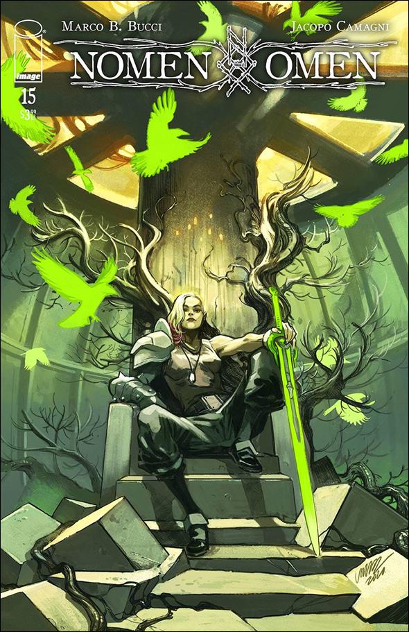 Nomen Omen issue 15-B Pepe Larraz Cover