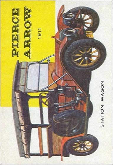 World on Wheels (Base Set) card 16 Pierce Arrow Station Wagon 1911
