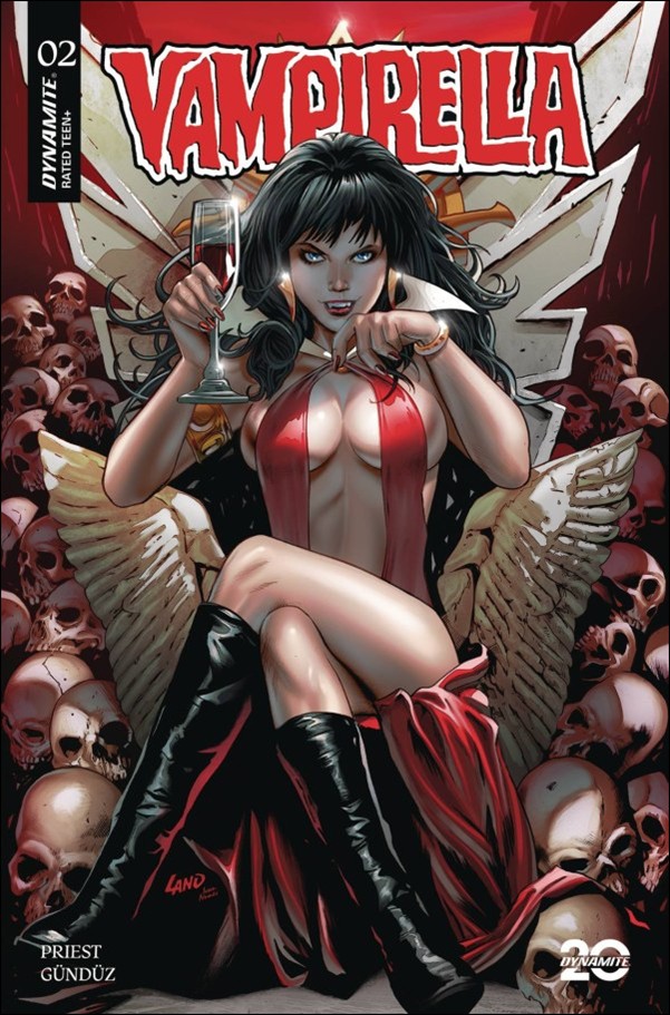 Vampirella (2025) issue 2-B Greg Land Cover