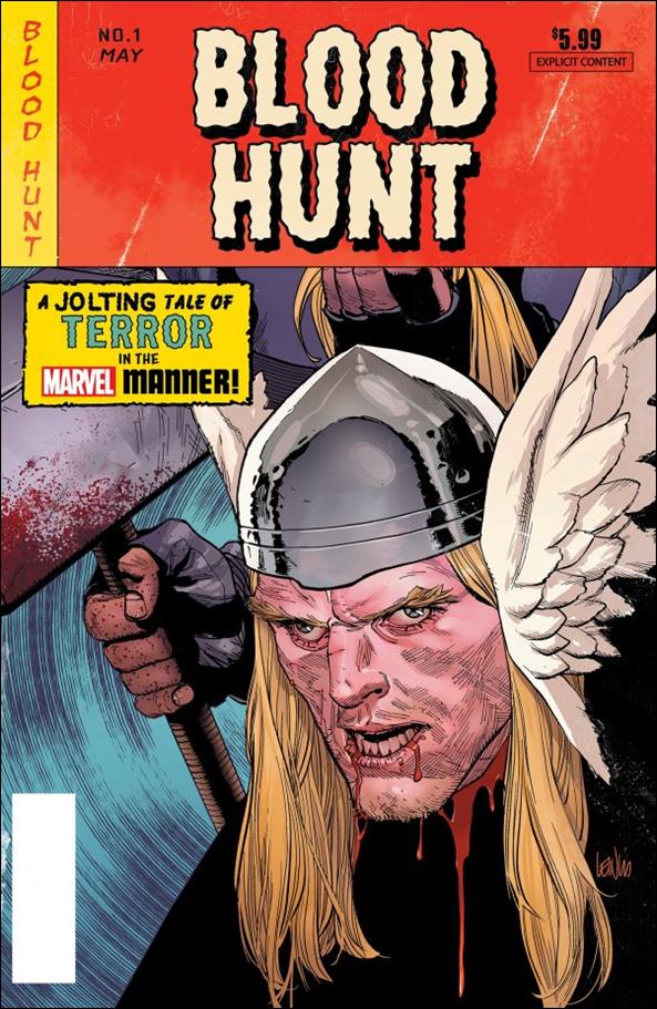 Blood Hunt: Red Band Edition (2024) issue 1-C Leinil Francis Yu Bloody Homage Cover