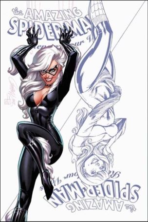 Amazing Spider-Man: Renew Your Vows (2017) issue 13-H J. Scott Campbell Unknown Comics Black Cat Cover