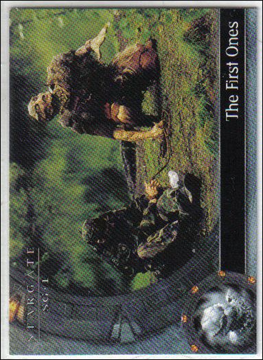 Stargate SG-1: Season 4 (Base Set) card 25 The First Ones