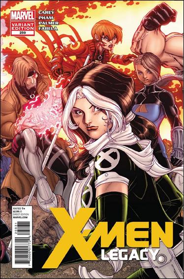 X-Men Legacy (2008) issue 259-B Nick Bradshaw 1:15 Cover