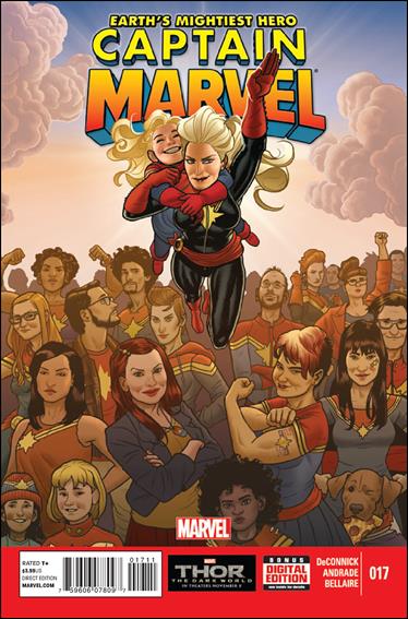 Captain Marvel (2012) issue 17 Joe Quinones Cover