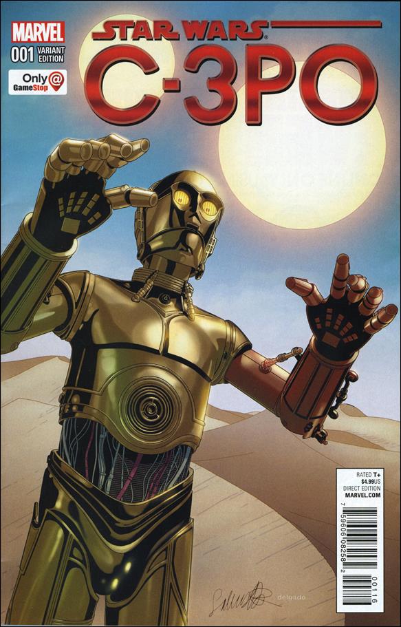Star Wars Special: C-3PO issue 1-J Salvador Larroca GameStop Cover