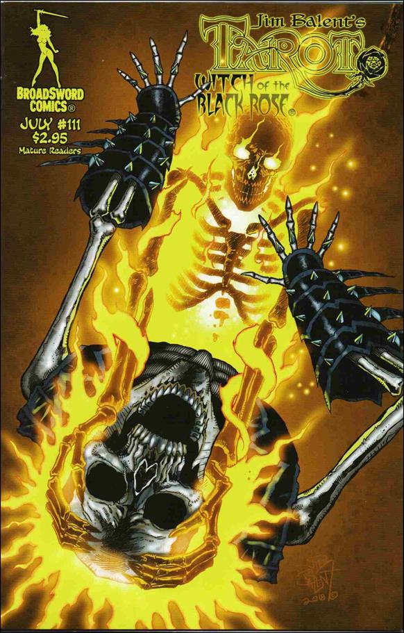 Tarot: Witch of the Black Rose issue 111-B Skeleton Man Cover