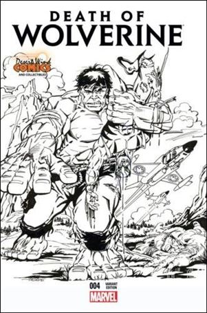 Death of Wolverine issue 4-F Herb Trimpe Desert Wind Comics Sketch Cover