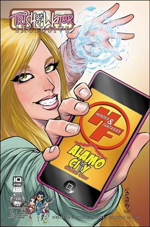 Trish Out of Water issue 1-D09 Giuseppe Cafaro Heroes & Fantasies Cover 1/1200