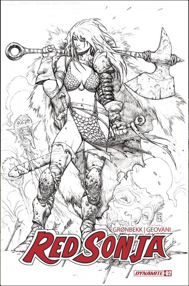 Red Sonja (2023) issue 2-L Stephen Platt 1:15 Cover
