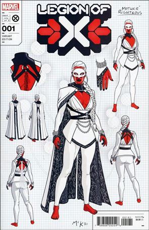 Legion of X issue 1-E Jamie McKelvie Design Cover