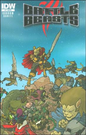 Battle Beasts (2012) issue 1-B Ulises Farinas 1:10 Cover