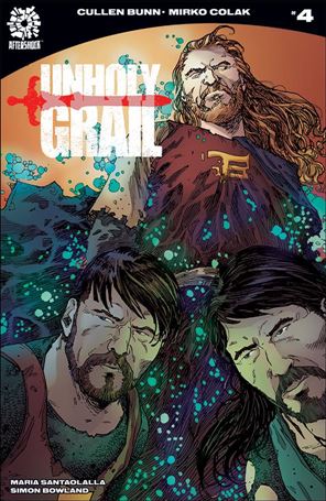Unholy Grail issue 4 Mirko Colak Cover
