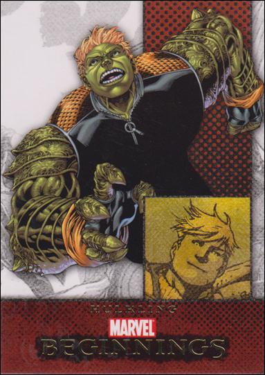 Marvel Beginnings: Series 1 (Base Set) card 8 Hulkling