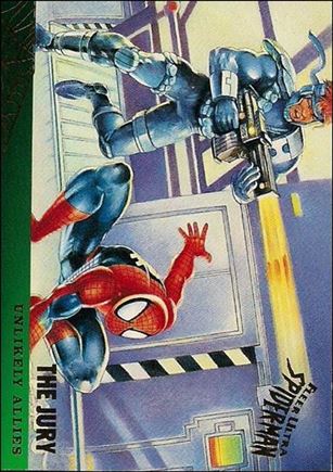 Fleer Ultra Spider-Man (Base Set) card 130 The Jury