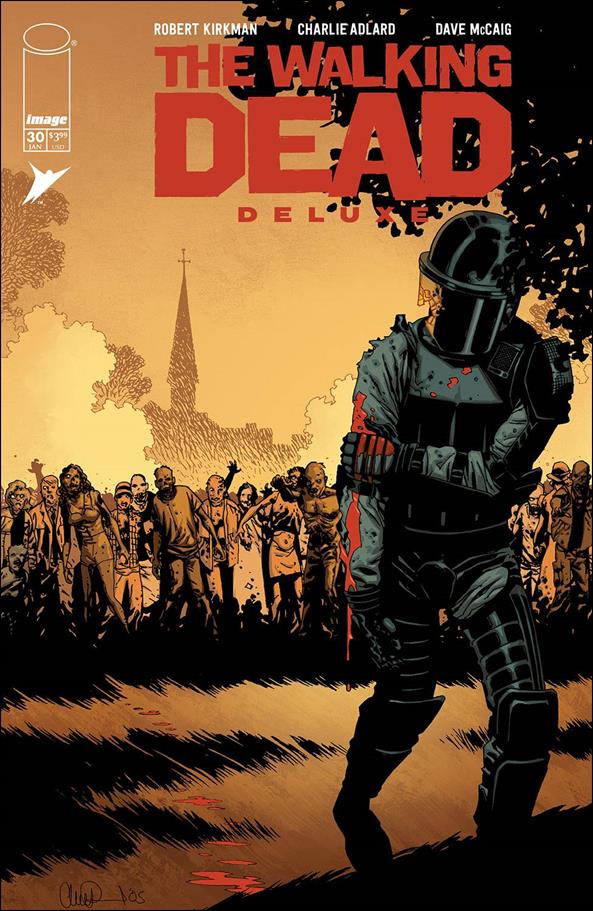 Walking Dead Deluxe issue 30-B Charlie Adlard Cover