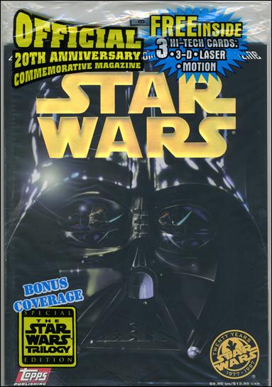 Official Star Wars 20th Anniversary Magazine issue nn Polybagged with Promo Cards