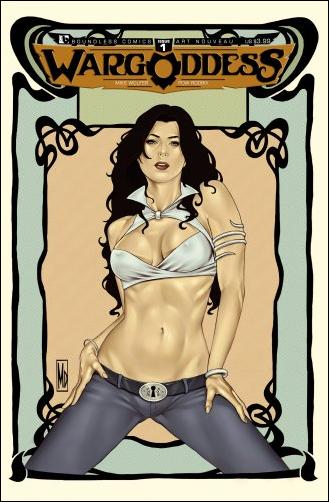 War Goddess issue 1-D Art Nouveau Cover 1:3