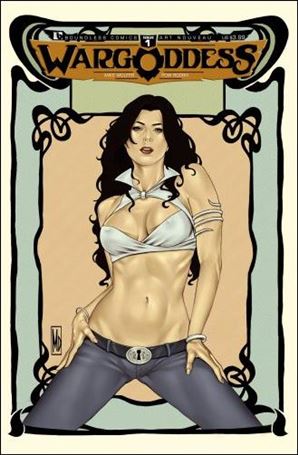 War Goddess issue 1-D Art Nouveau Cover 1:3
