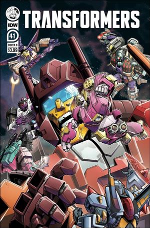 Transformers (2019) issue 41-B Ed Pirrie Cover
