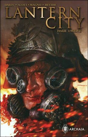 Lantern City issue 12-B Dave Dorman Cover