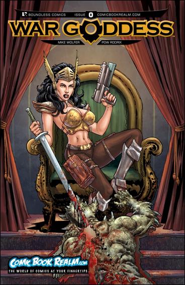 War Goddess issue 0-E ComicBookRealm.com Cover