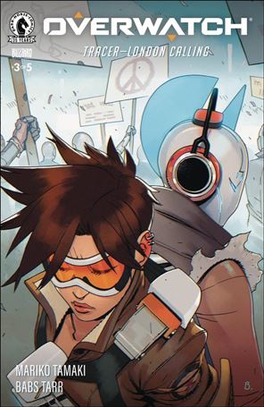 Overwatch: Tracer - London Calling issue 3 Bengal Cover