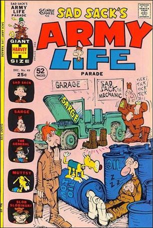 Sad Sack's Army Life Parade issue 49
